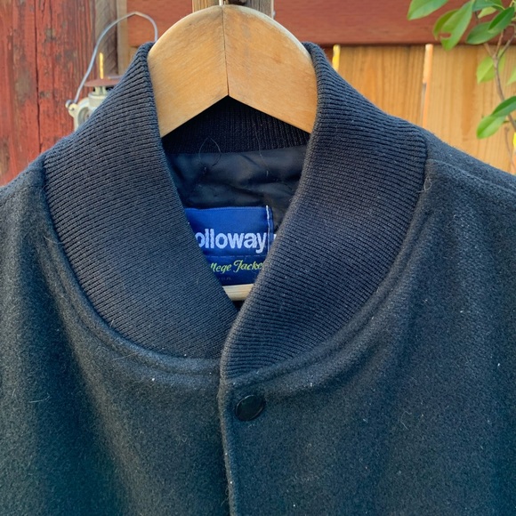 Vintage Union Pacific Railroad Embroidered Varsity Letterman Jacket - Picture 4 of 7